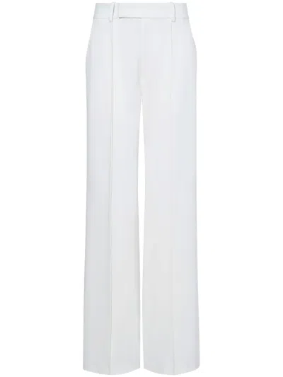 Proenza Schouler High-rise Crepe Trousers In White
