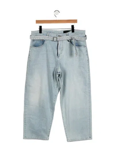 Pre-owned Proenza Schouler High-rise Wide Leg Jeans W/ Tags In Blue