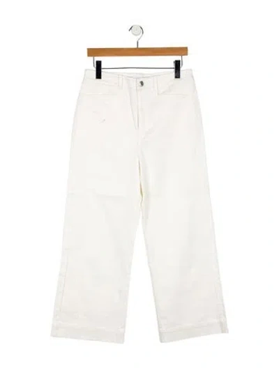 Pre-owned Proenza Schouler High-rise Wide Leg Jeans W/ Tags In Neutral