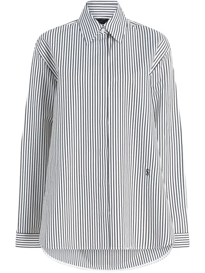 Proenza Schouler Hunter Shirt In Blue