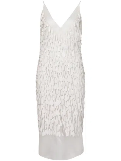 Proenza Schouler Irene Midi Dress In White