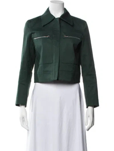 Pre-owned Proenza Schouler Jacket In Green