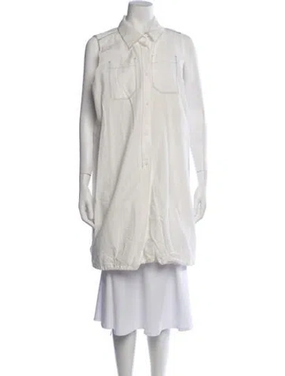 Pre-owned Proenza Schouler Jacket In White