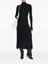 Proenza Schouler Jada Midi Dress In Black In Black