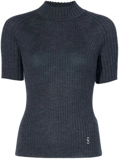 Proenza Schouler Jaden T-shirt In Grey