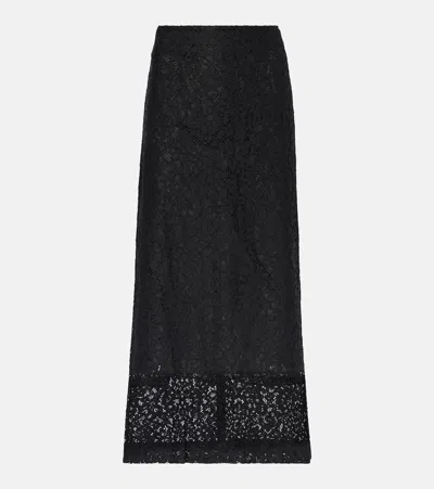 PROENZA SCHOULER JASMINE FLORAL LACE MAXI SKIRT