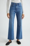 Proenza Schouler Jasper High-rise Straight-leg Ankle Jeans In Medium Blue