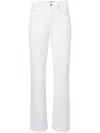 Proenza Schouler Jasper Jeans Mit Hohem Bund In Weiss