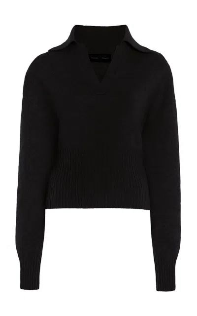 Proenza Schouler Jeanne Eco-cashmere Sweater In Black