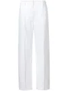 Proenza Schouler Joey Straight-leg Trousers In White