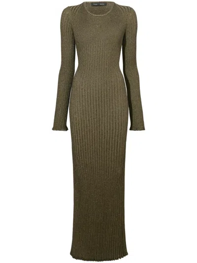 Proenza Schouler Joni Dress In Gold