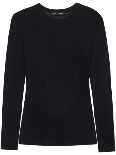 Proenza Schouler Kaiya Top In Black