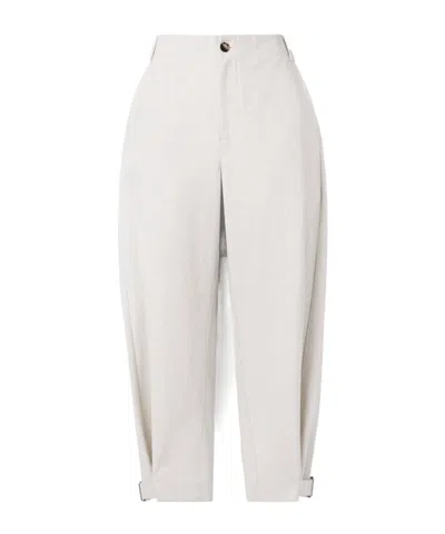 Proenza Schouler Kay Tapered Casual Pants In Neutral