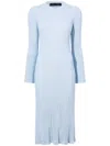 Proenza Schouler Kenna Midi Dress In Blau