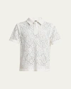 Proenza Schouler Kennedy Polo Top In Off White