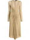 Proenza Schouler Kerstin Midi Dress In Neutrals