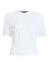 Proenza Schouler Kimia Open Crochet Top