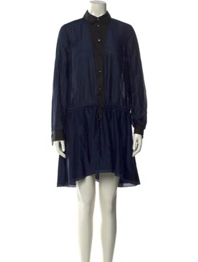 Pre-owned Proenza Schouler Knee-length Dress In Blue