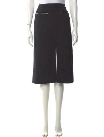 Pre-owned Proenza Schouler Knee-length Skirt In Black