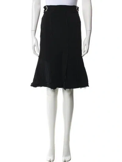 Pre-owned Proenza Schouler Knee-length Skirt In Black