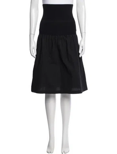 Pre-owned Proenza Schouler Knee-length Skirt In Black