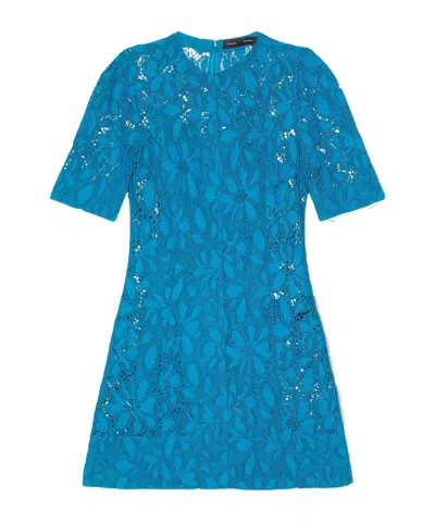 Proenza Schouler Lace Dress In Blue