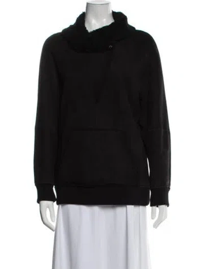 Pre-owned Proenza Schouler Lamb Leather Coat In Black