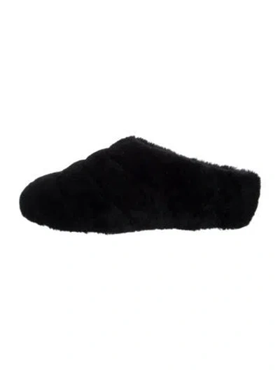 Pre-owned Proenza Schouler Lambskin Mules In Black