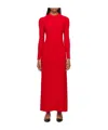 Proenza Schouler Lara Long-sleeved Dress In Red