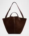 Proenza Schouler Large Chelsea Suede Tote Bag