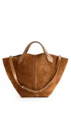 Proenza Schouler Large Chelsea Tote Saddle In Saddle