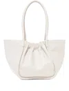 Proenza Schouler Large Ruched Tote Bag In White