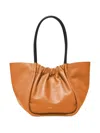 Proenza Schouler Large Ruched Tote In Brown