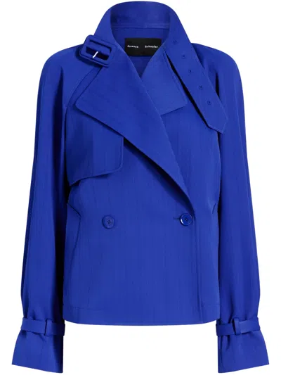 Proenza Schouler Larissa Jacket In Blue