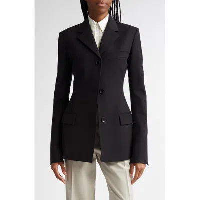 PROENZA SCHOULER PROENZA SCHOULER LARK WOOL BLEND GABARDINE BLAZER