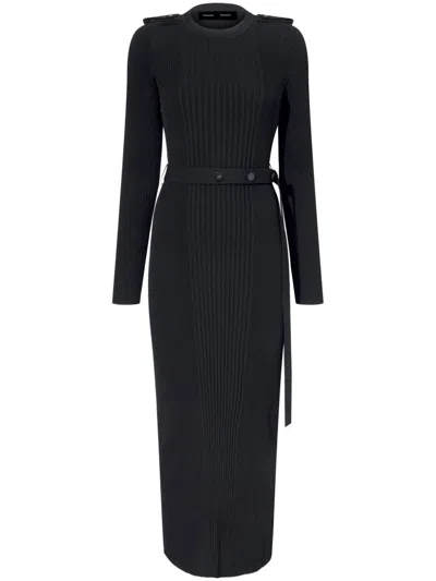 Proenza Schouler Lauryn Maxi Dress In Schwarz