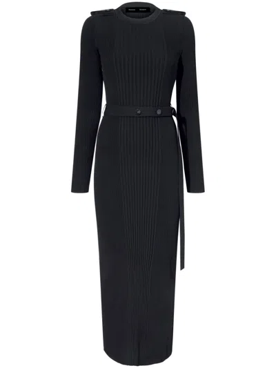 PROENZA SCHOULER LAURYN MIDI DRESS - WOMEN'S - VISCOSE/SILK/POLYAMIDE