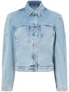Proenza Schouler Lawrence Denim Jacket In Blue