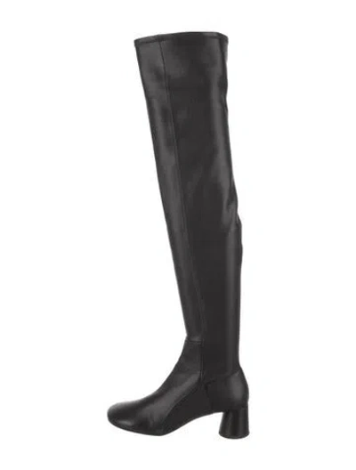 Pre-owned Proenza Schouler Leather Boots In Black