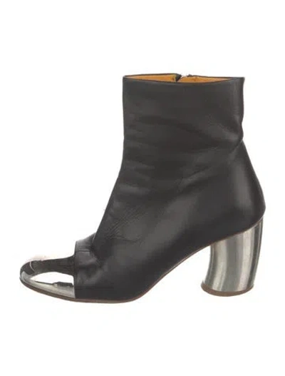 Pre-owned Proenza Schouler Leather Boots In Black