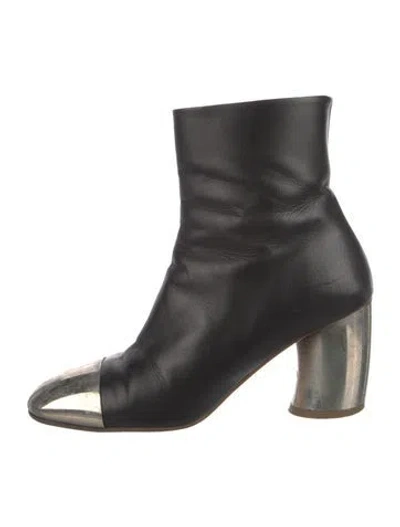 Pre-owned Proenza Schouler Leather Boots In Black