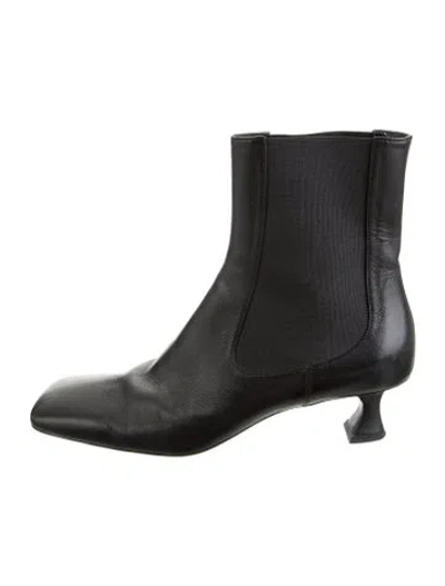 Pre-owned Proenza Schouler Leather Chelsea Boots In Multi