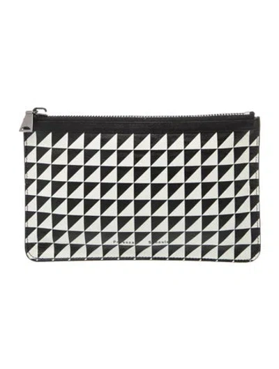 Pre-owned Proenza Schouler Leather Clutch In Black