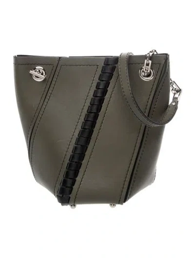 Pre-owned Proenza Schouler Leather Crossbody Bag In Green