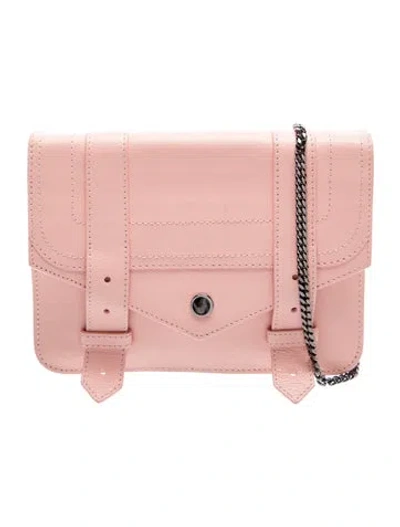 Pre-owned Proenza Schouler Leather Crossbody Bag In Pink