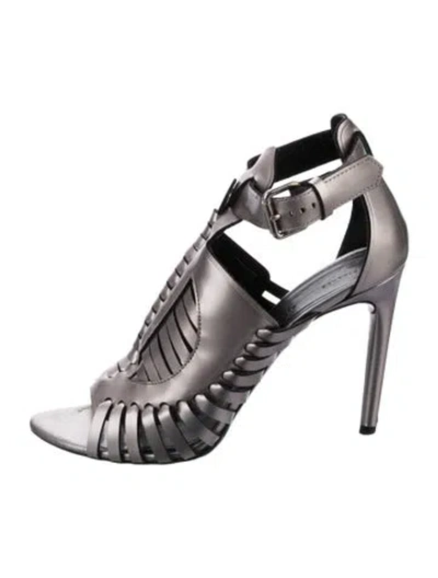 Pre-owned Proenza Schouler Leather D'orsay Pumps In Black