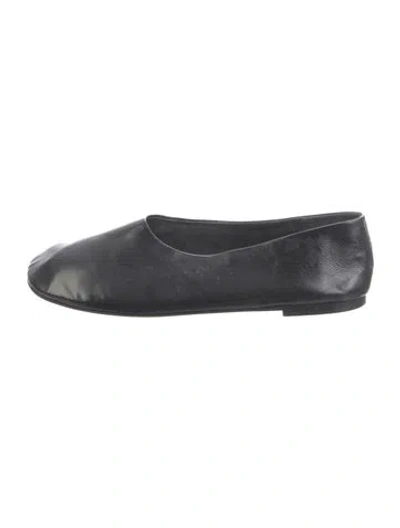 Pre-owned Proenza Schouler Leather Flats In Black