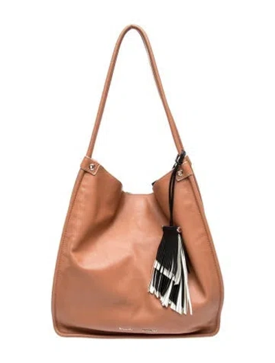 Pre-owned Proenza Schouler Leather Hobo In Neutral
