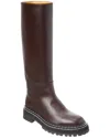 Proenza Schouler Leather Knee-high Boot In Black