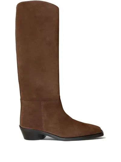 Proenza Schouler Leather Knee-high Boots In Brown